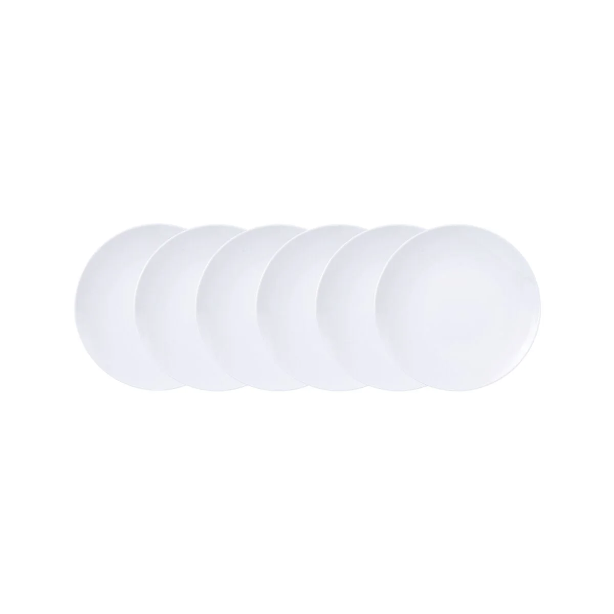 Kit Prato Fundo Tramontina Leonora em Porcelana 21 cm 6 Peças