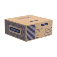 Kit Prato Fundo Tramontina Leonora em Porcelana 21 cm 6 Peças