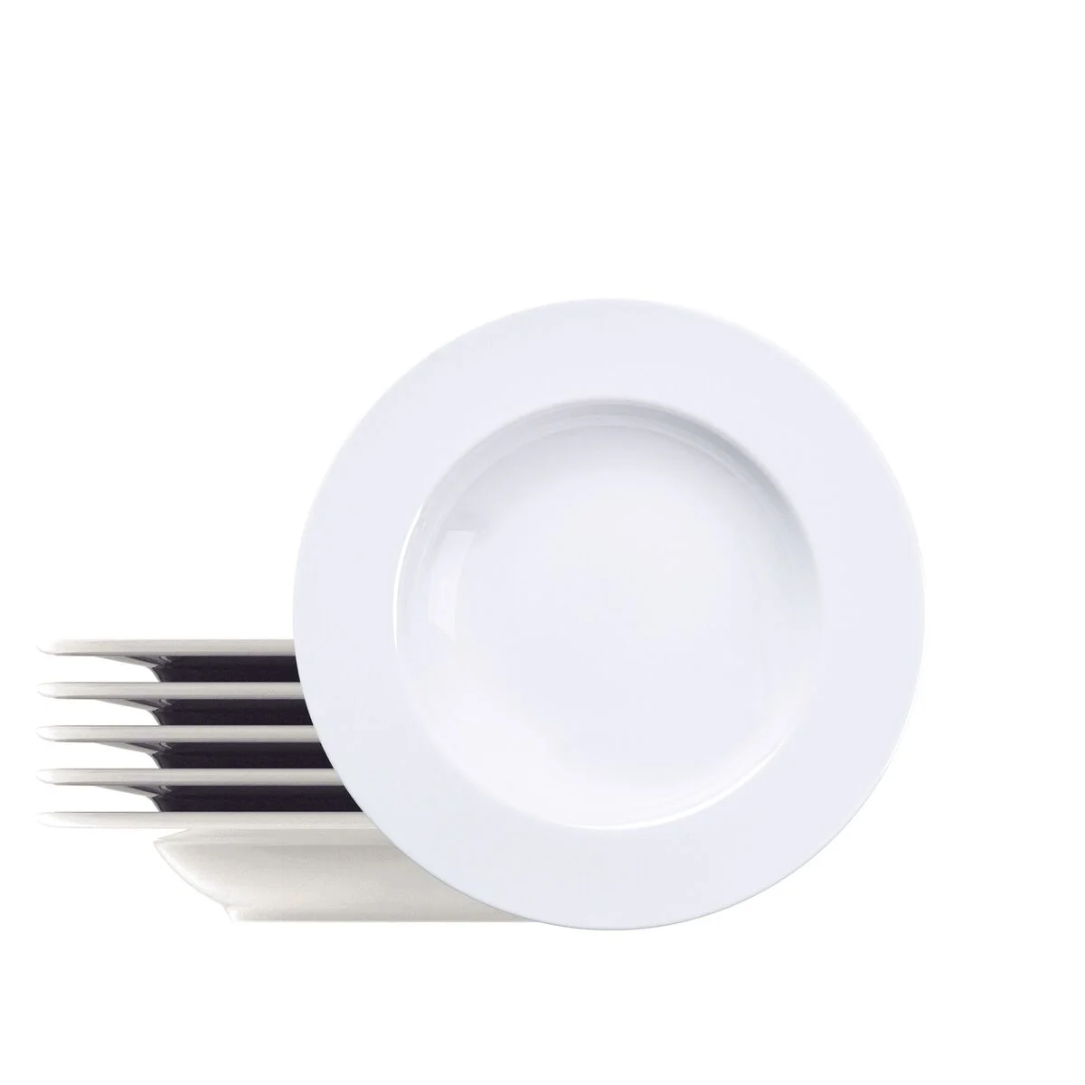 Kit Prato Fundo Tramontina Maria Augusta em Porcelana 23 cm 06 Peças
