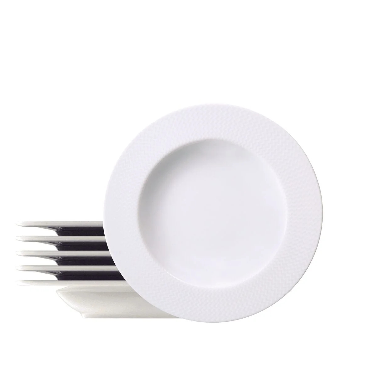 Kit Prato Fundo Tramontina Mesh em Porcelana Decorada 23 cm 06 Peças