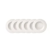 Kit Prato Fundo Tramontina Quartzo em Porcelana 23 cm 06 Peças