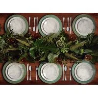 Aparelho de Jantar Tramontina Arbo em Porcelana Decorada 20 Peças