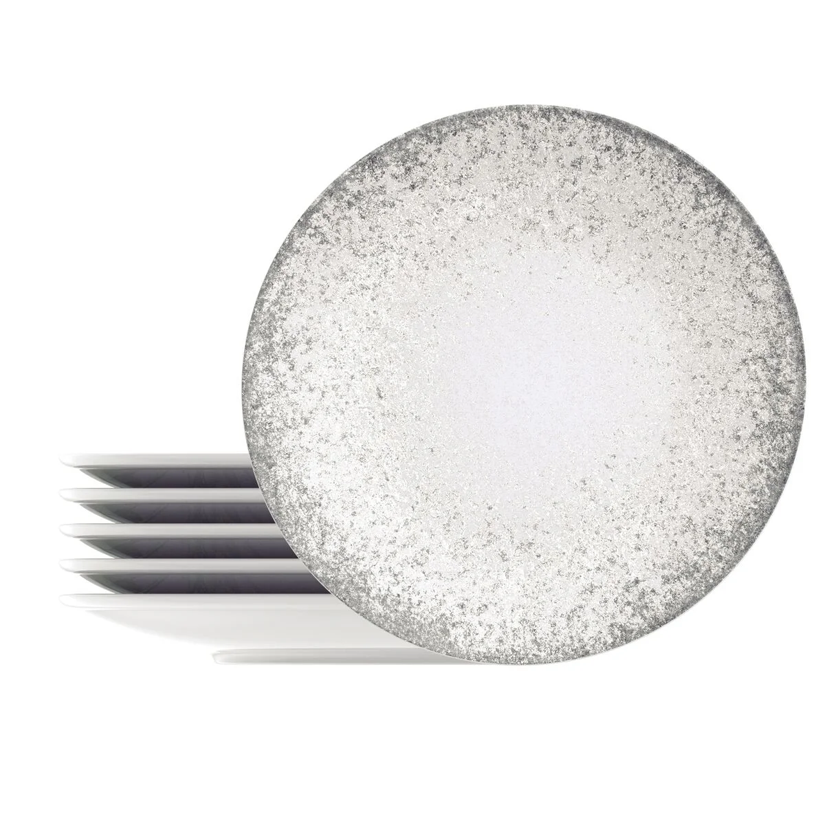 Kit Prato Raso Tramontina Camila em Porcelana Decorada 28 cm 06 Peças