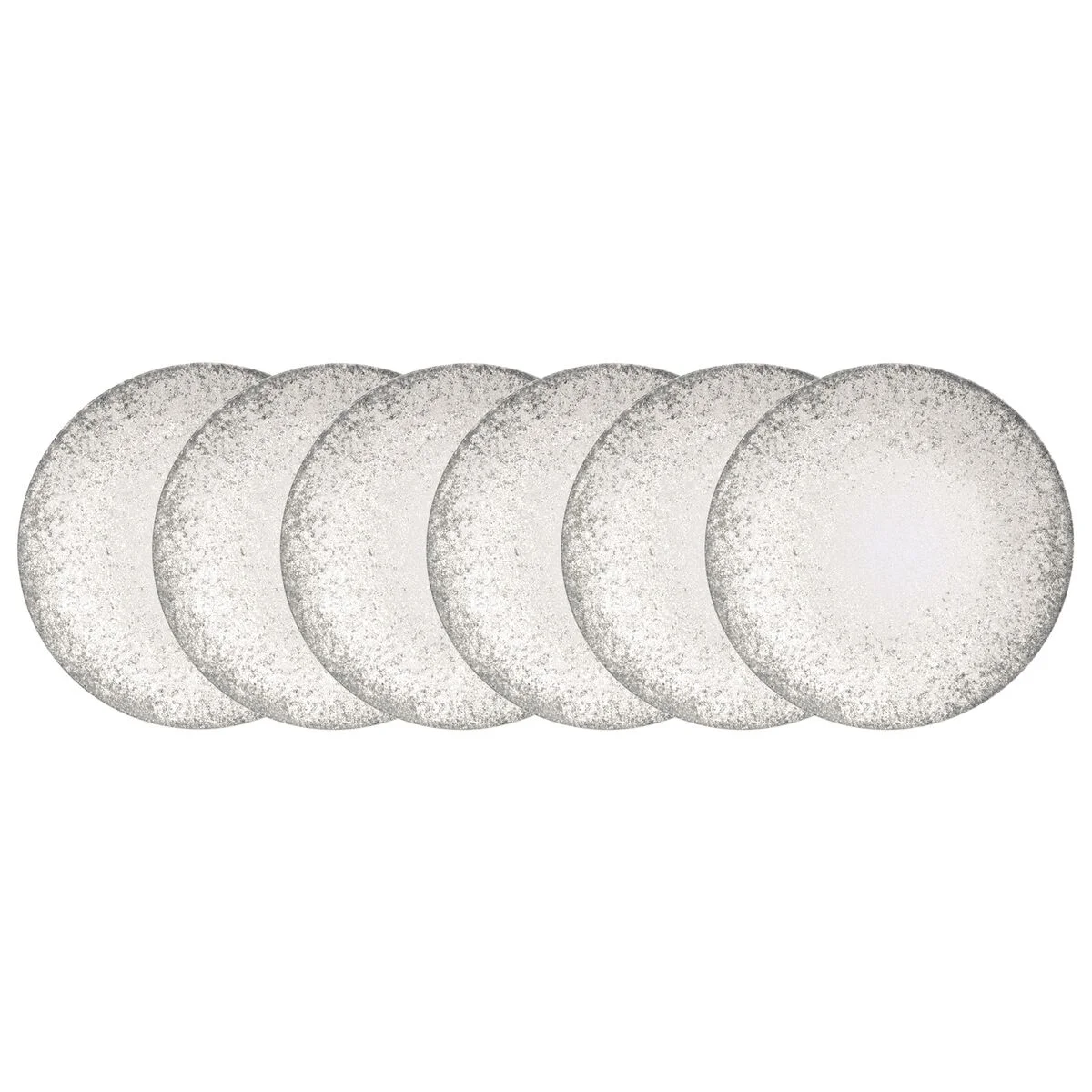 Kit Prato Raso Tramontina Camila em Porcelana Decorada 28 cm 06 Peças