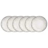Kit Prato Raso Tramontina Camila em Porcelana Decorada 28 cm 06 Peças