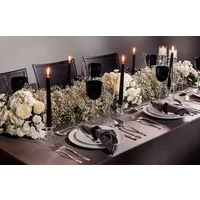 Kit Prato Raso Tramontina Leonora em Porcelana 25 cm 06 Peças
