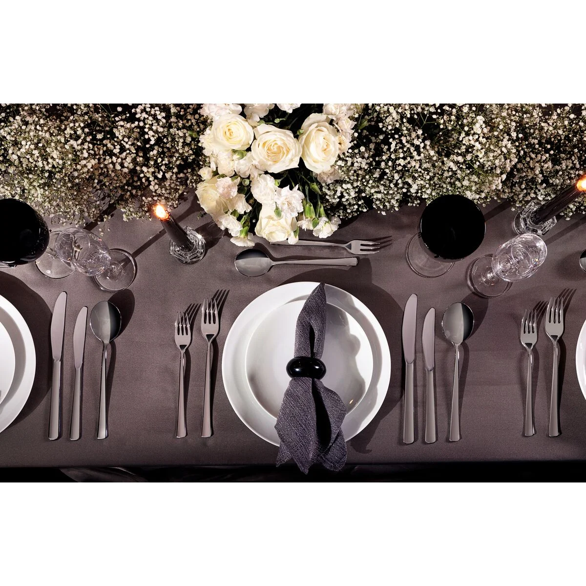 Kit Prato Raso Tramontina Leonora em Porcelana 25 cm 06 Peças