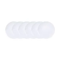 Kit Prato Raso Tramontina Leonora em Porcelana 25 cm 06 Peças