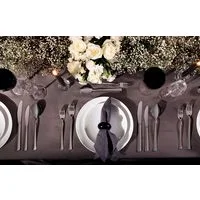 Kit Prato Raso Tramontina Leonora em Porcelana 25 cm 06 Peças