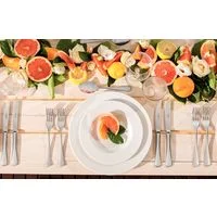Kit Prato Raso Tramontina Maria Augusta em Porcelana 27 cm 06 Peças