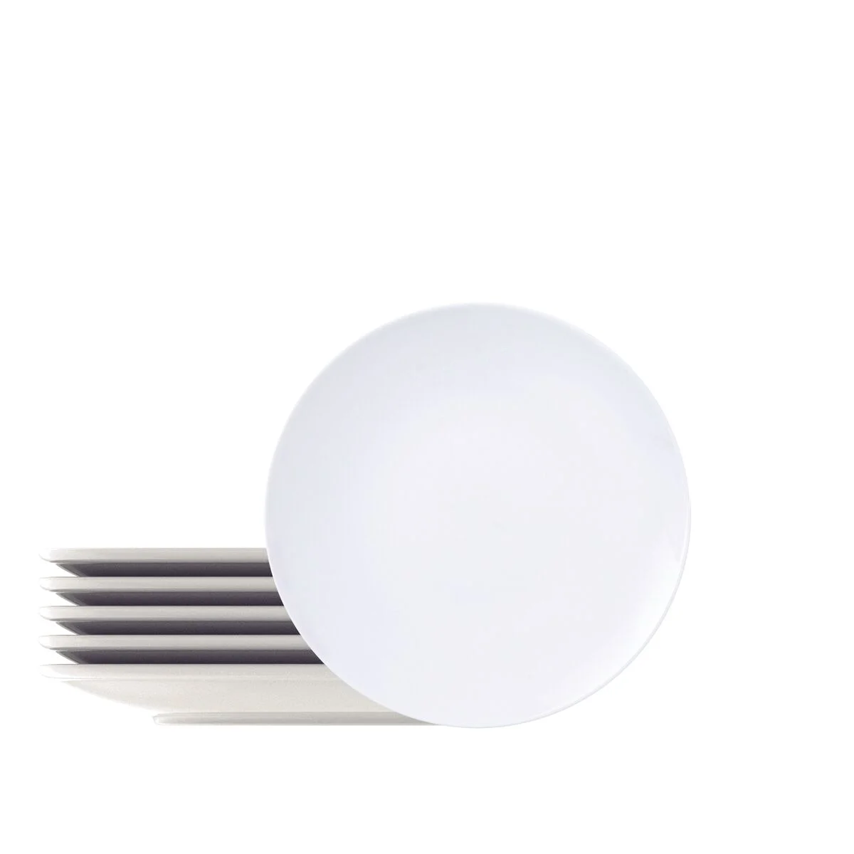 Kit Prato Sobremesa Tramontina Sophia em Porcelana 21 cm 06 Peças