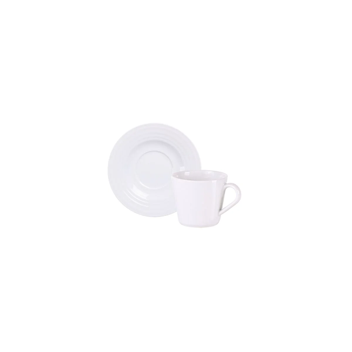 Kit Xícara e Pires de Chá Tramontina Vibrare em Porcelana 185 ml 12 Peças