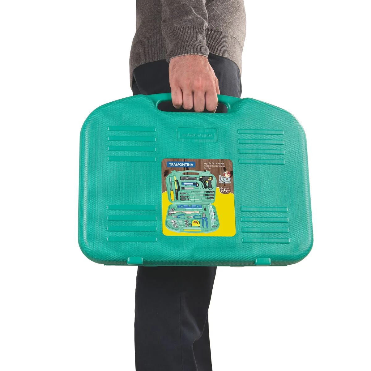 Kit de Ferramentas Tramontina 65 peças com Maleta