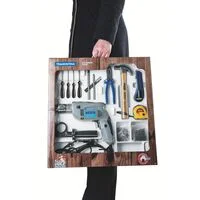 Kit de Ferramentas Tramontina com Furadeira Elétrica 500 W 127 V 100 peças