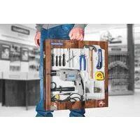 Kit de Ferramentas Tramontina com Furadeira Elétrica 500 W 127 V 100 peças