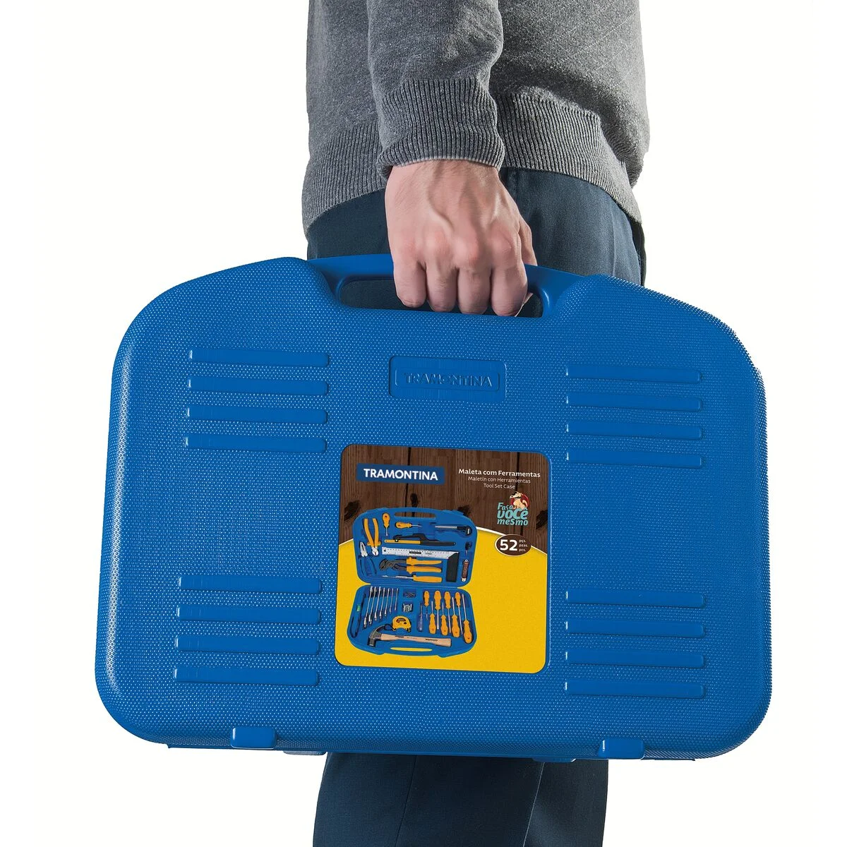 Kit de Ferramentas Tramontina com Maleta 52 peças