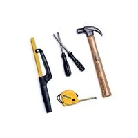 Kit de Ferramentas Tramontina com Martelo Trena Miniarco de Serra e Chaves de Fenda 5 peças