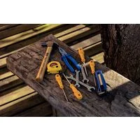 Kit de Ferramentas Tramontina com Pistola de Cola Quente Chaves de Fenda Trena Alicate Estilete Mini Chave de Fenda 28 peças