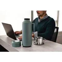 Conjunto de Xícaras Inox Tramontina para Chá e Capuccino Acabamento Brilho 2 Peças