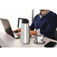Conjunto de Xícaras Inox Tramontina para Chá e Capuccino Acabamento Brilho 2 Peças