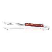 Kit para Churrasco Tramontina com Lâminas em Aço Inox e Cabos de Madeira Polywood Vermelho com Tábua e Estojo 8 Peças
