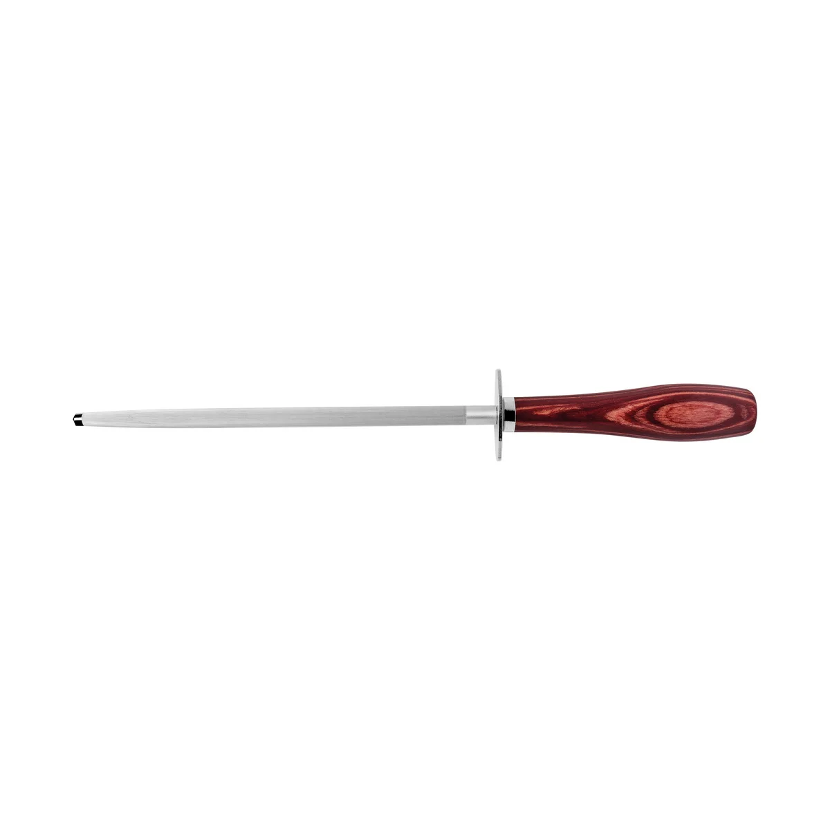 Kit para Churrasco Tramontina com Lâminas em Aço Inox e Cabos de Madeira Polywood Vermelho com Tábua e Estojo 8 Peças