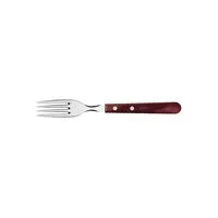 Kit para Churrasco Tramontina com Lâminas em Aço Inox e Cabos em Madeira Polywood Vermelho com Caixa de Papelão 15 Peças