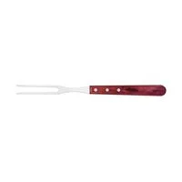 Kit para Churrasco Tramontina com Lâminas em Aço Inox e Cabos em Madeira Polywood Vermelho com Caixa de Papelão 15 Peças