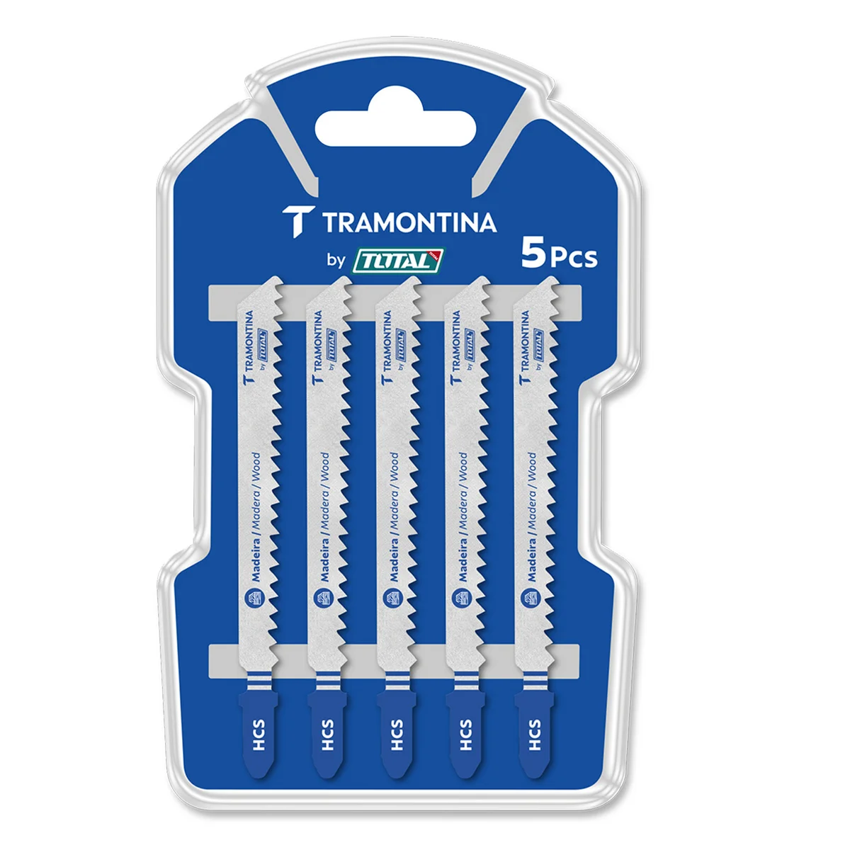 Lâminas para Serra Tico-Tico para Madeira (corte rápido) Tramontina by Total - 5 peças