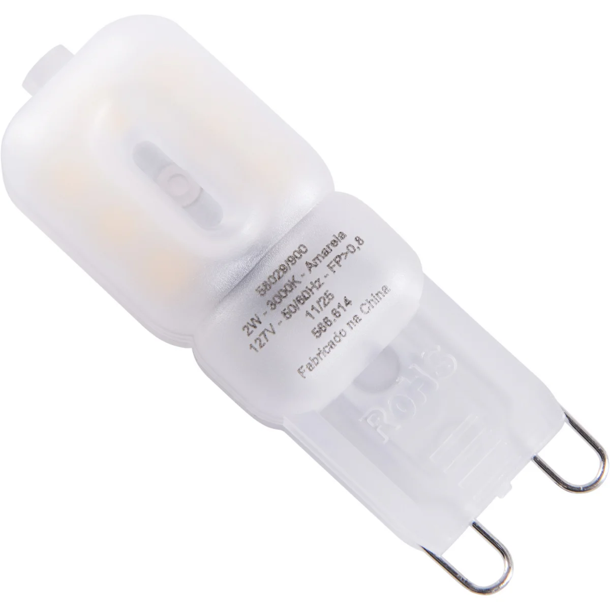 Lâmpada G9 LED Tramontina 2W 3000K 127V