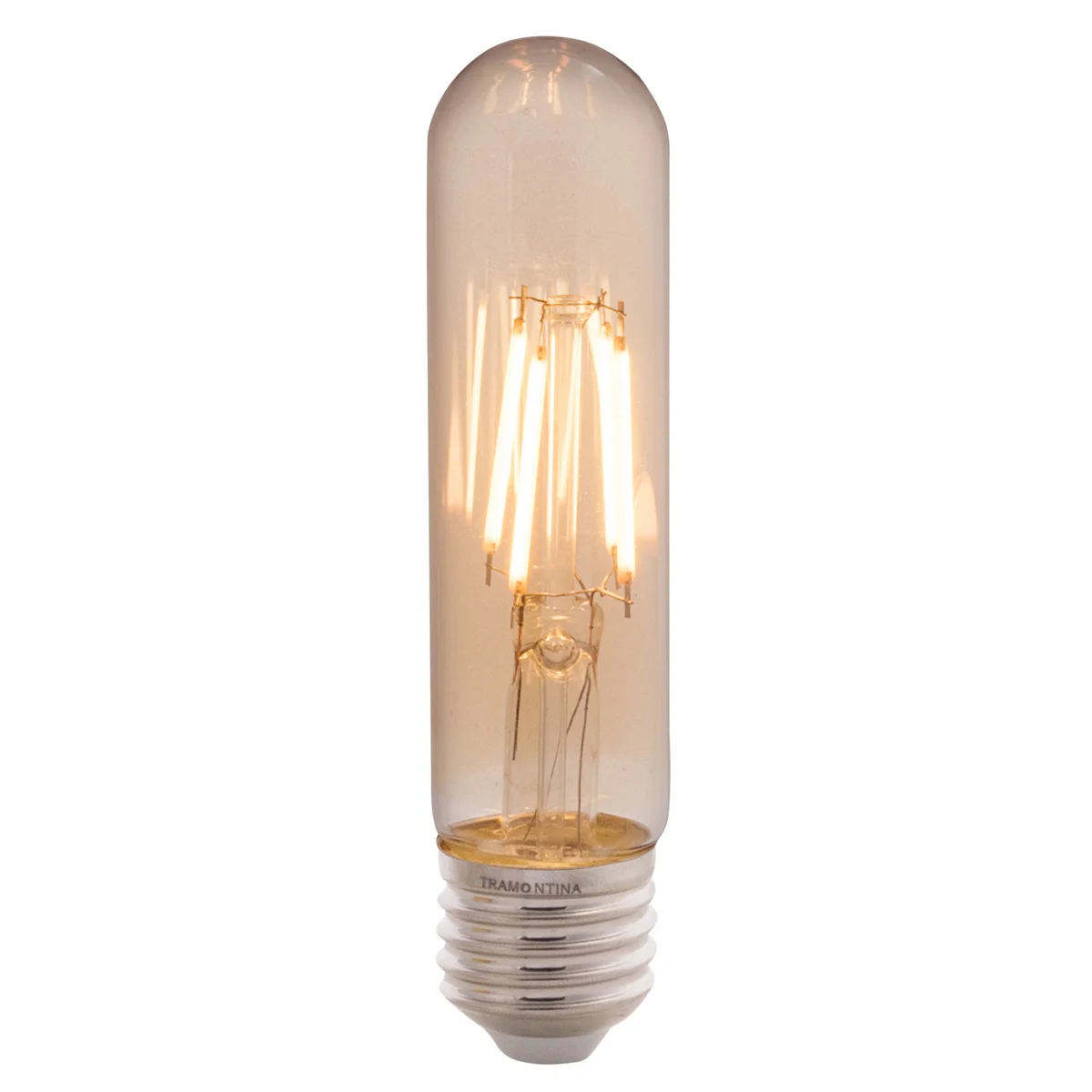 Lâmpada LED de Filamento Tramontina T30 4 W 2200 K Luz Amarela Âmbar