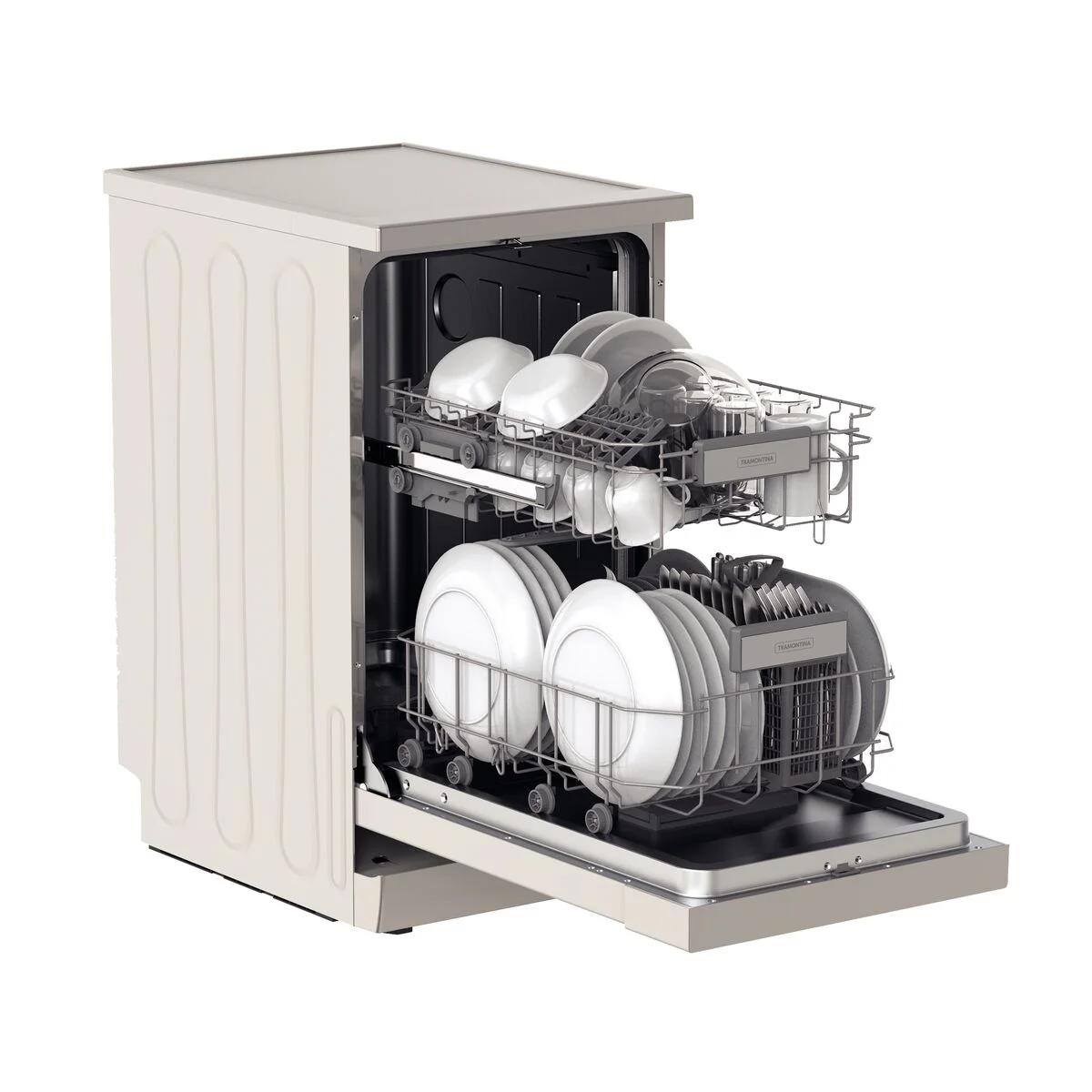 Lava-Louças Tramontina Inox 9 Serviços SB09X 45 com 6 Programas e 4 Funções 220 V