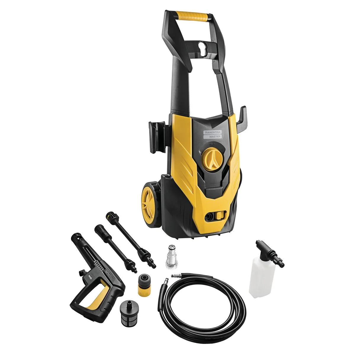 Lavadora de Alta Pressão 1400 W Tramontina MASTER para Uso Eventual com Mangueira Alta Pressão 3 m Jato Regulável 1600 psi 127 V
