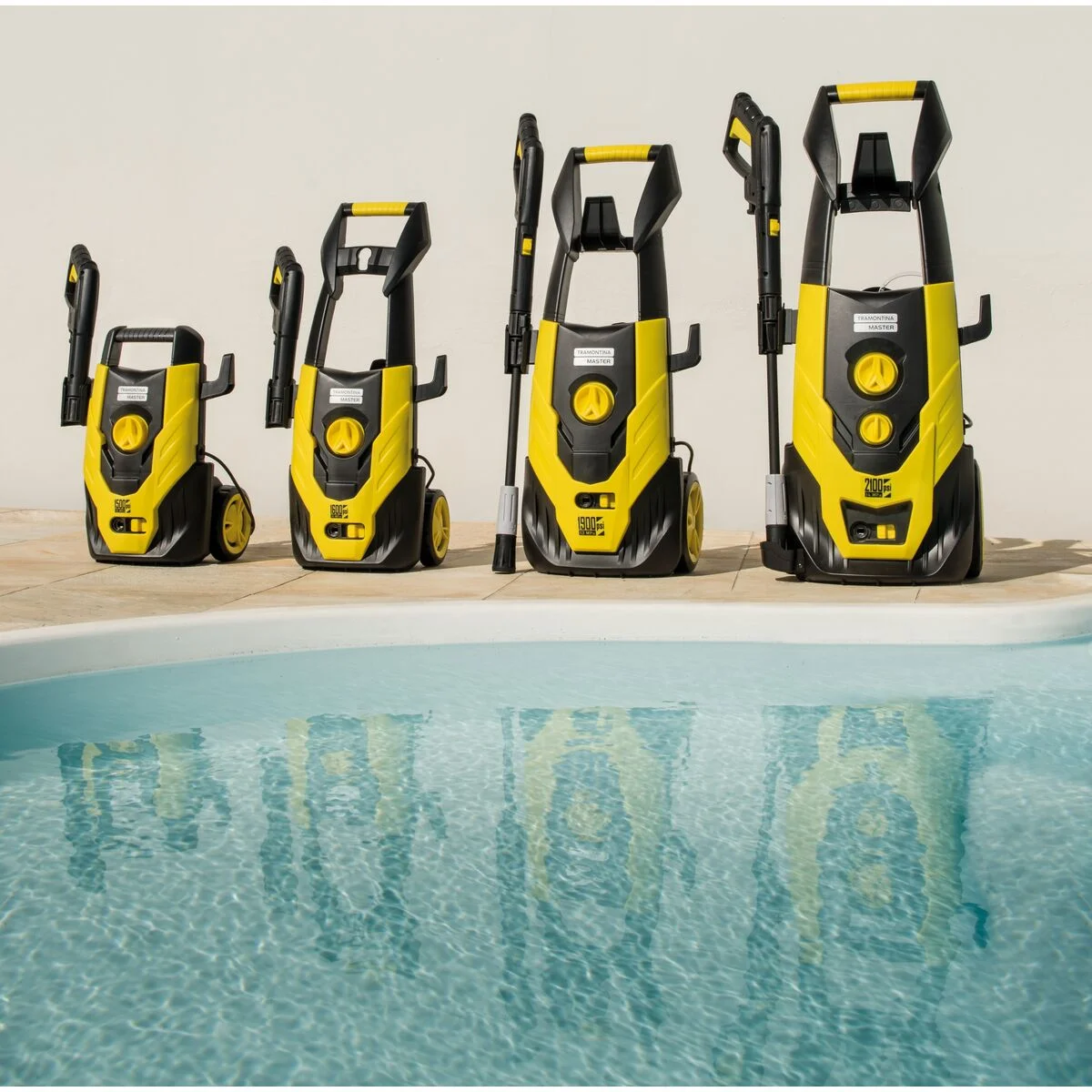 Lavadora de Alta Pressão 1400 W Tramontina MASTER para Uso Eventual com Mangueira Alta Pressão 3 m Jato Regulável 1600 psi 127 V
