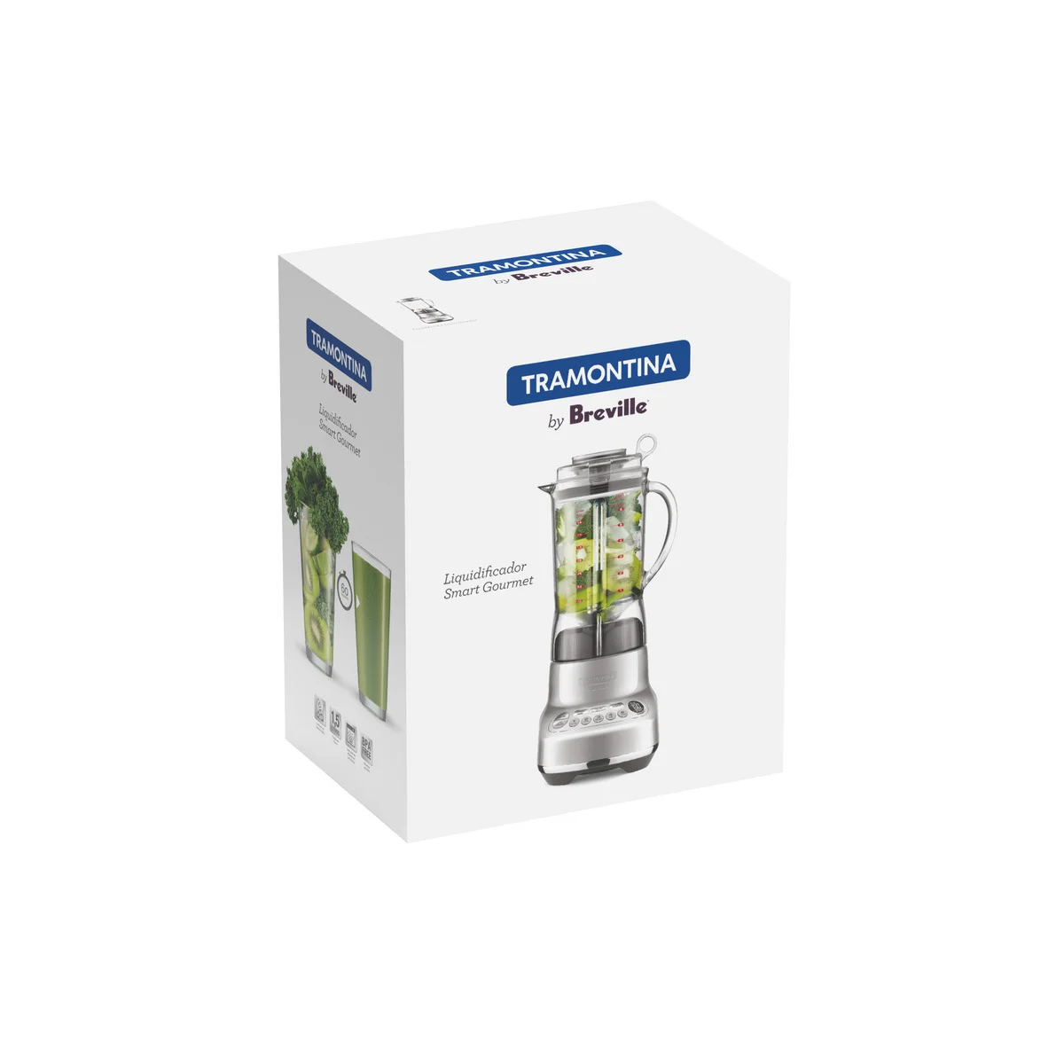 Liquidificador Tramontina by Breville Smart Gourmet com Copo Tritan 1100 W 1,5 L 127 V