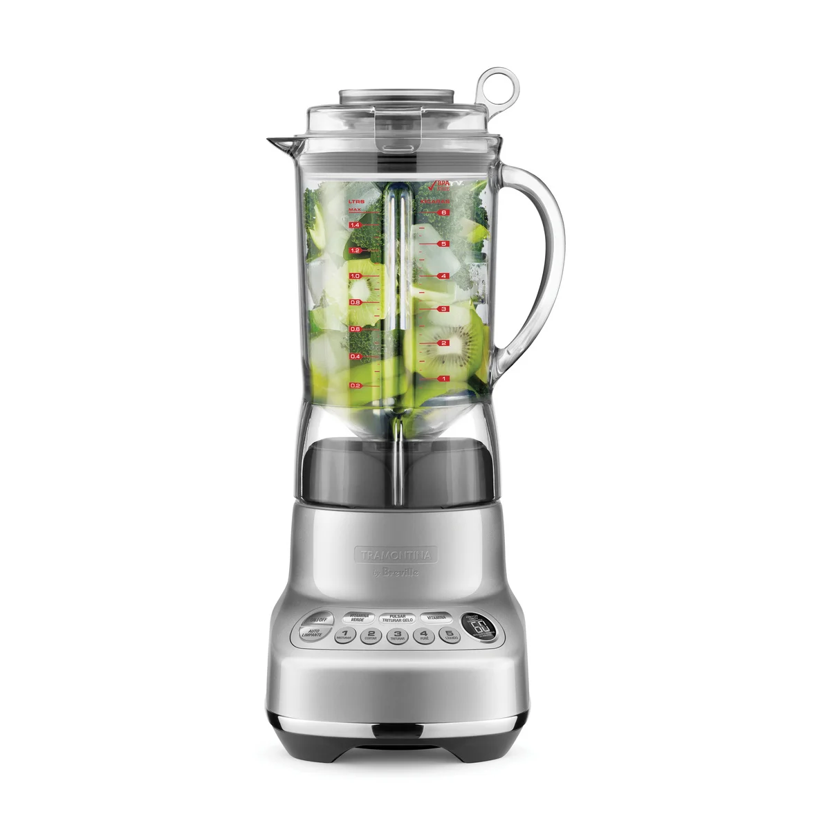 Liquidificador Tramontina by Breville Smart Gourmet com Copo Tritan 1100 W 1,5 L 127 V