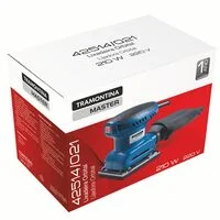 Lixadeira Orbital 210 W 220 V Tramontina MASTER para Uso Profissional com Sistema Coletor de Pó