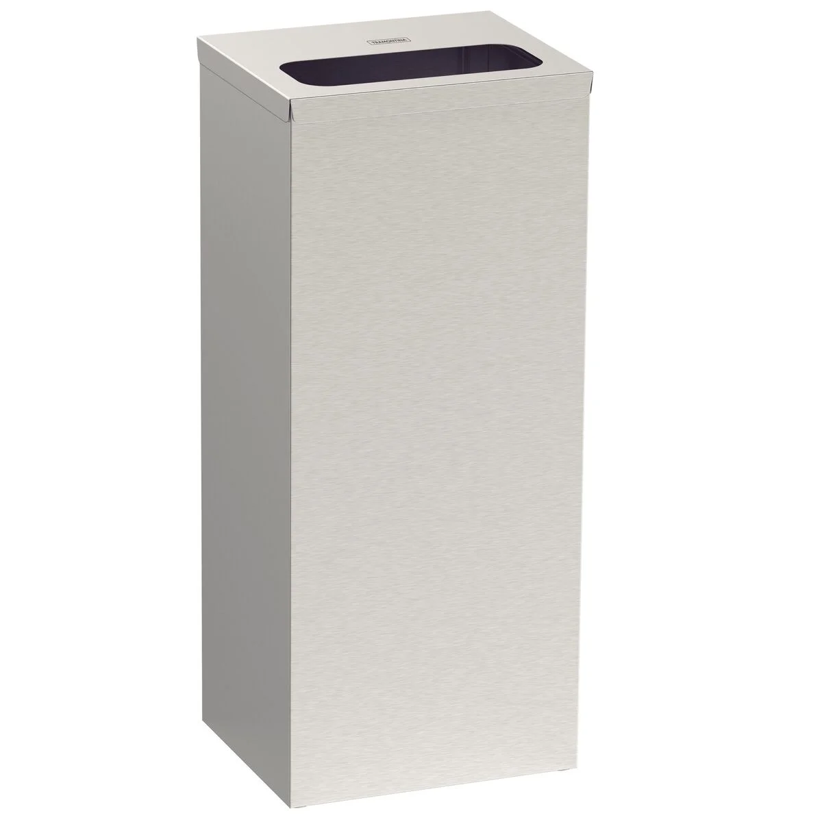 Lixeira Inox Tramontina Square com Acabamento Acetinado 50 L
