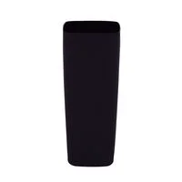 Lixeira Tramontina Compact Cesto ECO em Polipropileno Preto 10,5 L
