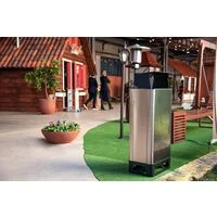 Lixeira Tramontina Modena em Aço Inox com Acabamento Acetinado 80 L