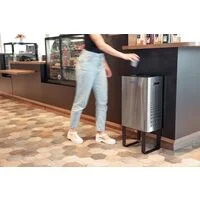 Lixeira Tramontina Sassari 45 L em Aço Inox