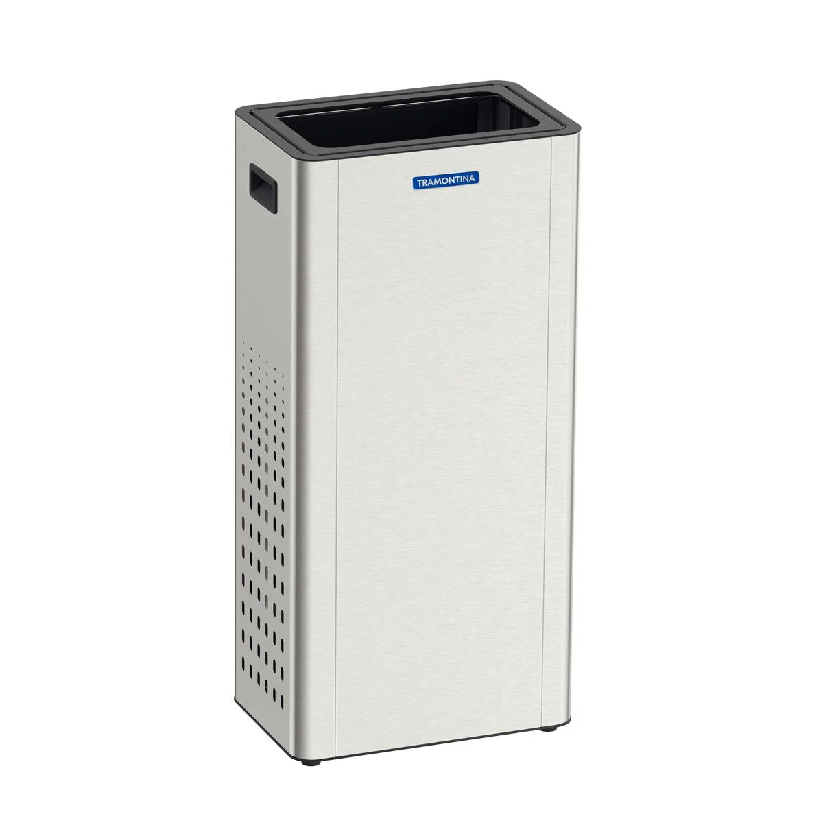 Lixeira Tramontina Sassari 65 L em Aço Inox