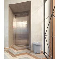Lixeira Tramontina T-Force em Polipropileno Cinza 25 L