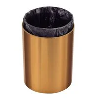 Lixeira Tramontina Útil em Aço Inox Acetinado com revestimento especial a base de verniz Gold 5 L