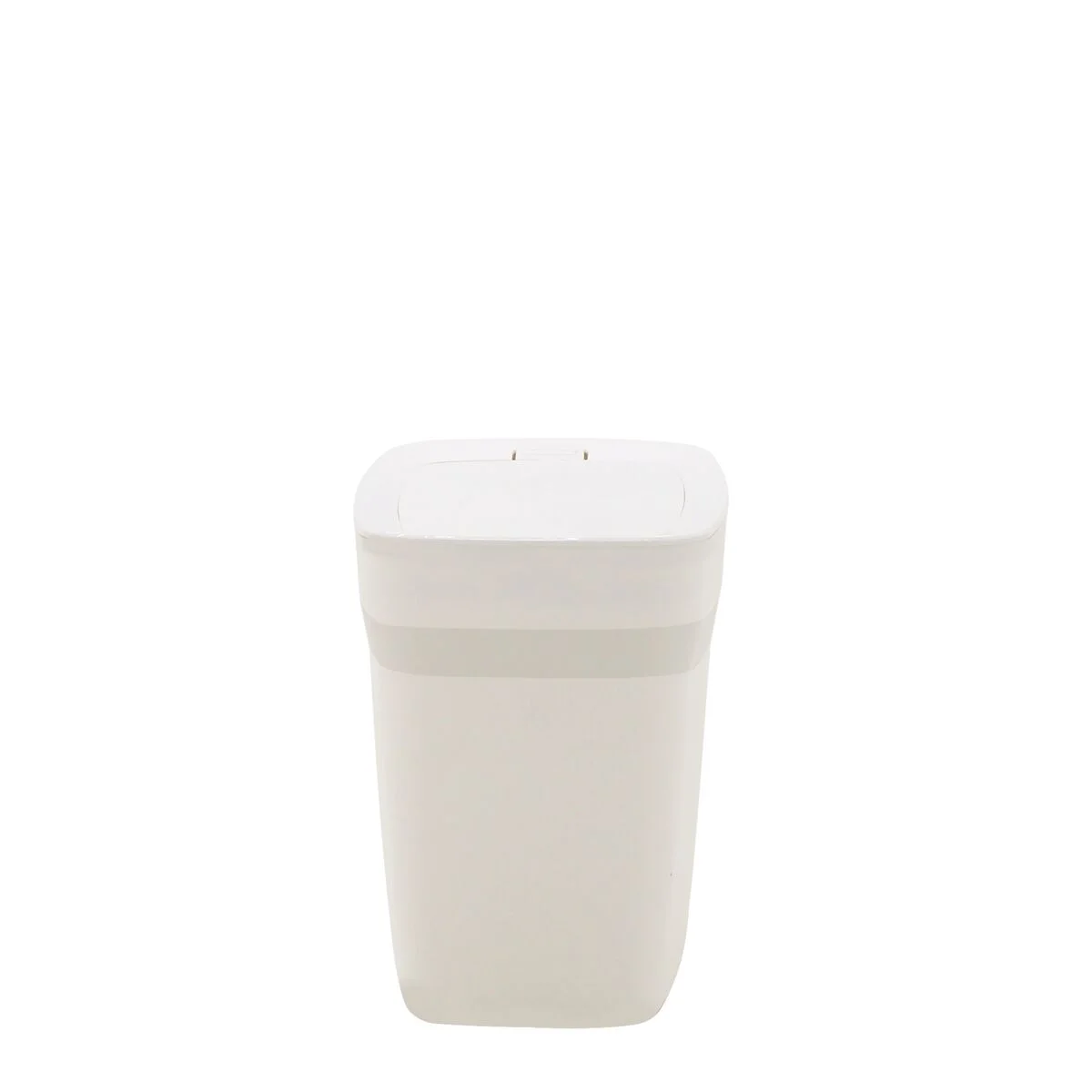 Lixeira Tramontina Urban em Polipropileno Branco com Tampa Click 6,5 L