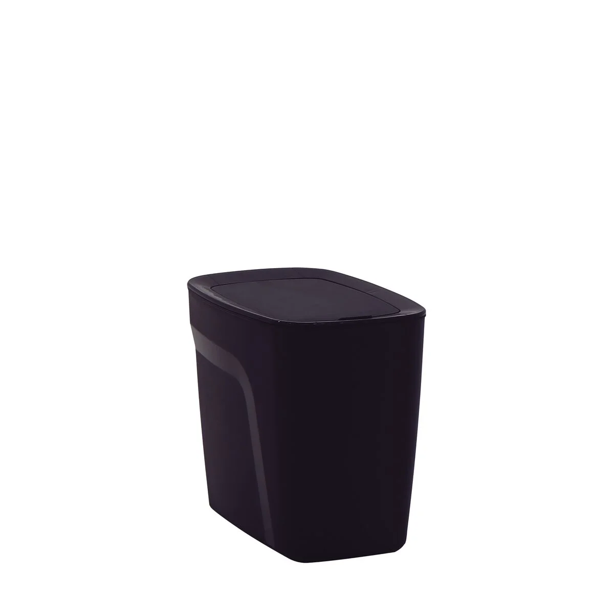 Lixeira Tramontina Urban em Polipropileno Preto com Tampa Click 6,5 L