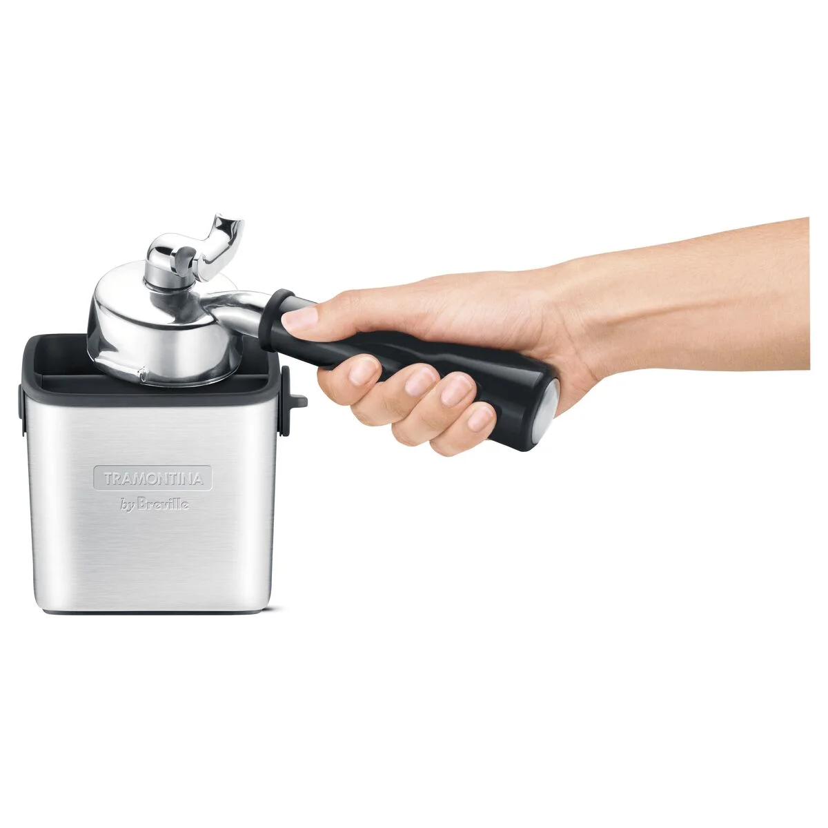 Lixeira Tramontina by Breville para Pó de Café em Aço Inox 0,5 L