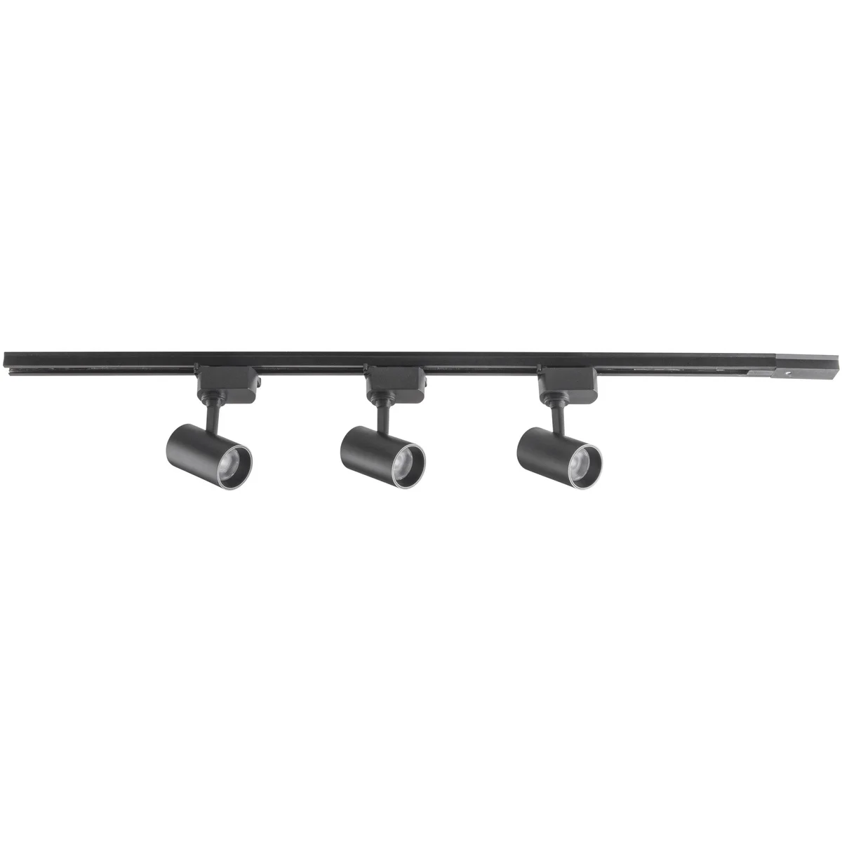 Luminária Trilho Eletrificado Tramontina 1 m com 3 Spots 10 W Preto 3000K Luz Amarela