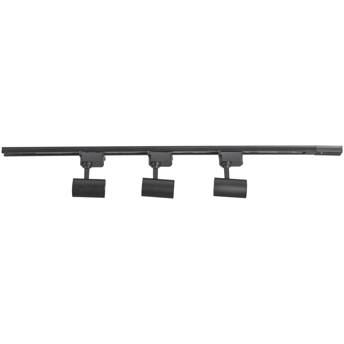 Luminária Trilho Eletrificado Tramontina 1 m com 3 Spots 10 W Preto 3000K Luz Amarela