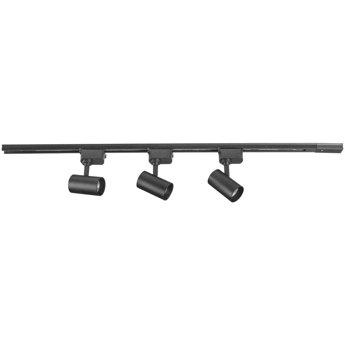 Luminária Trilho Eletrificado Tramontina 1 m com 3 Spots 10 W Preto 3000K Luz Amarela